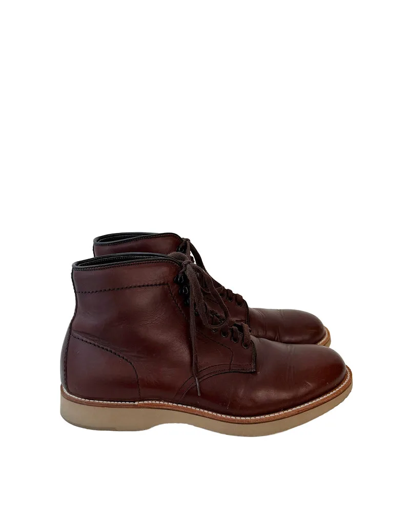 Alden X Snake Oil Provisions Pike Boot Brown Chromexcel Pre Owned Final Sale