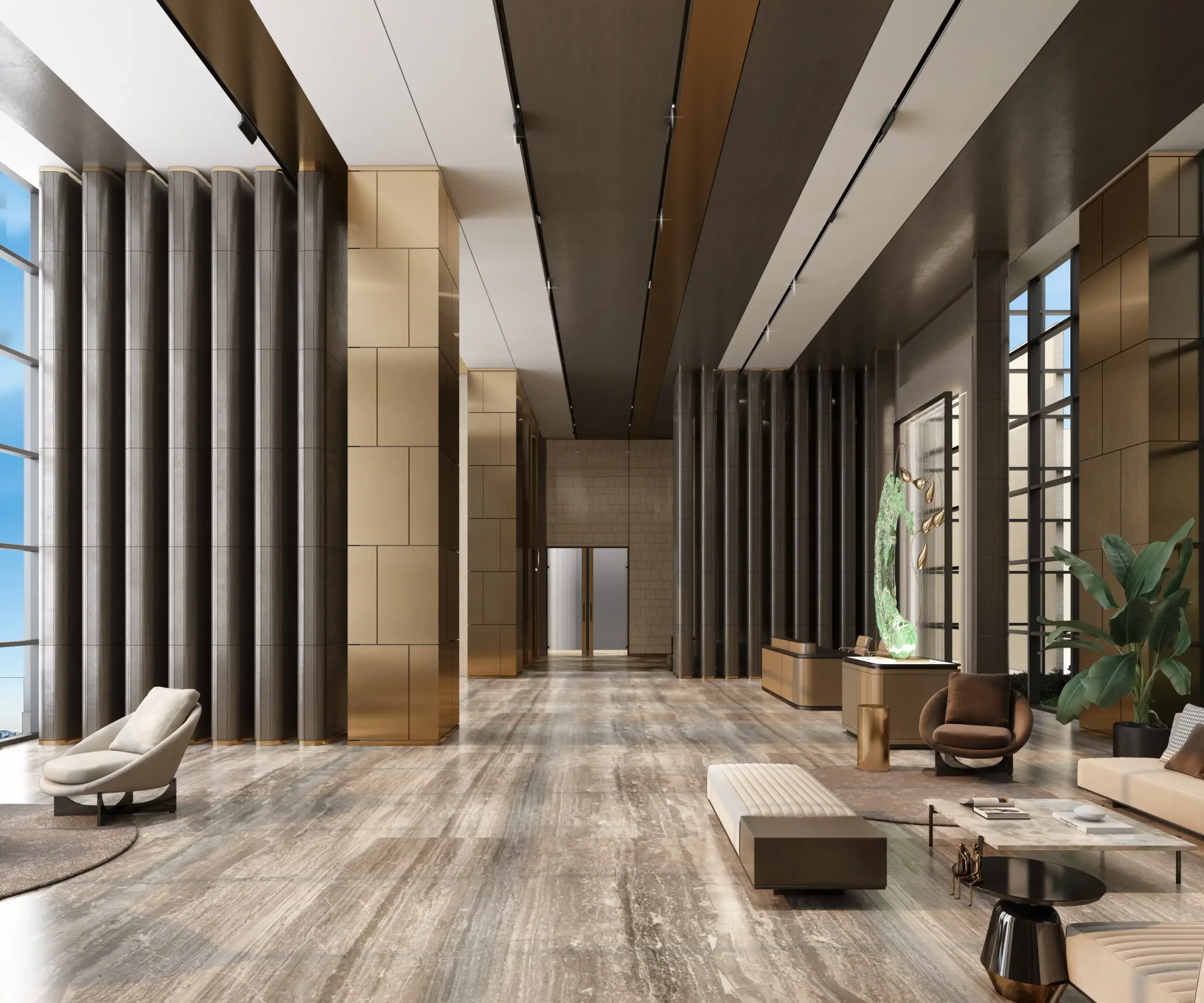 Confidential Business Interior