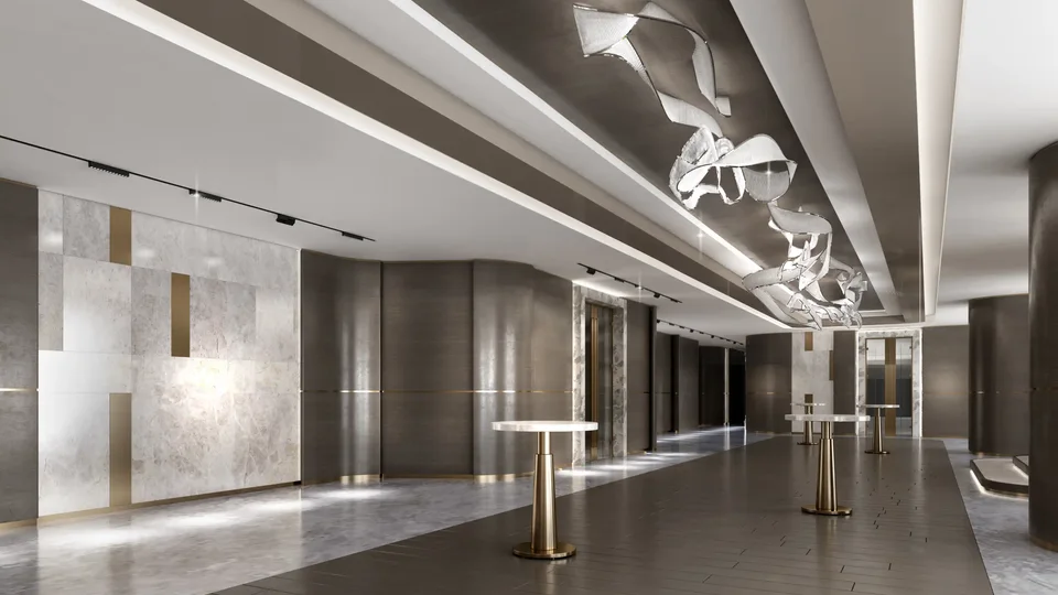 Confidential Bank Interior