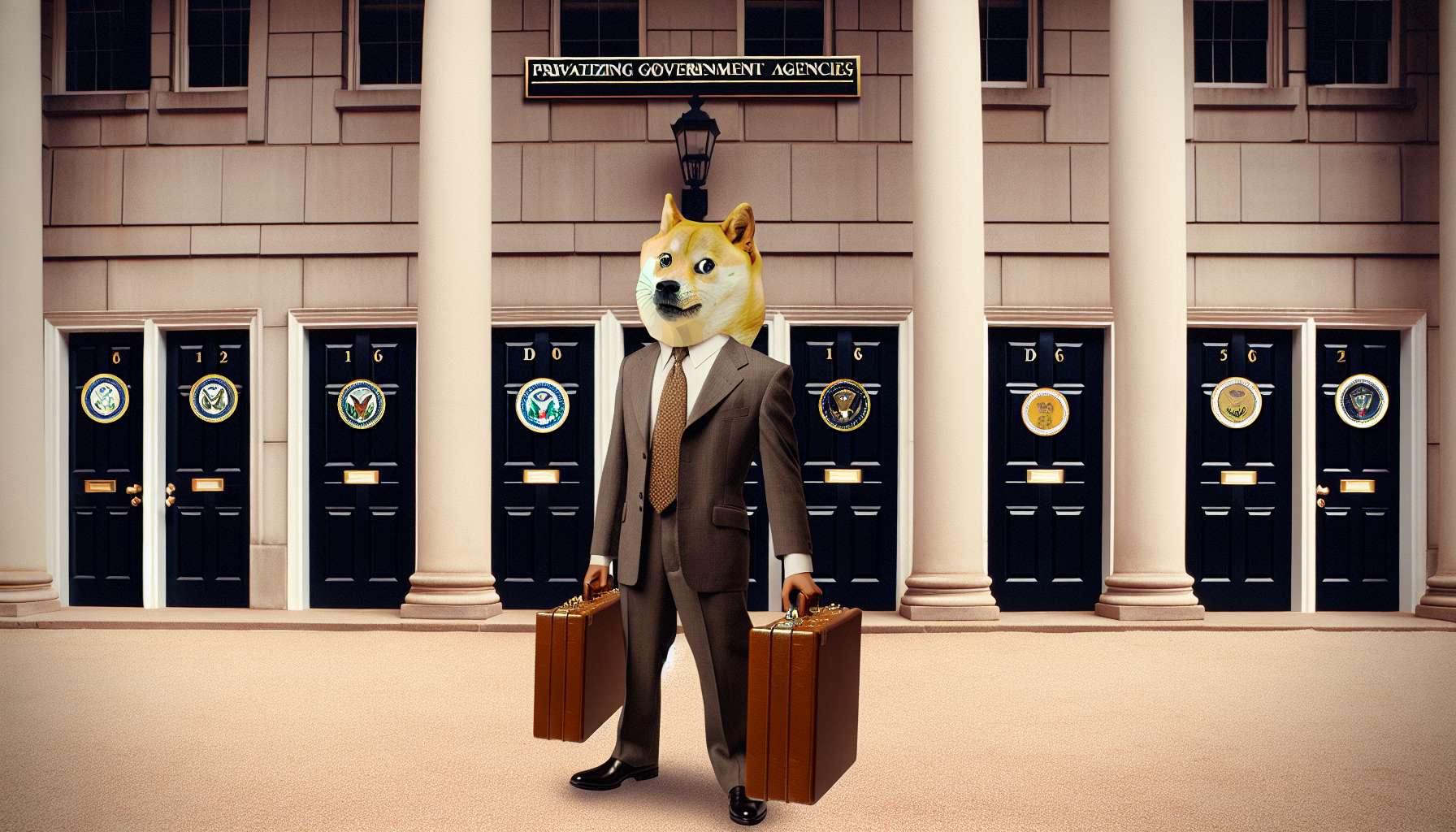 Which government agencies will DOGE announce it seeks to privatize or eliminate?