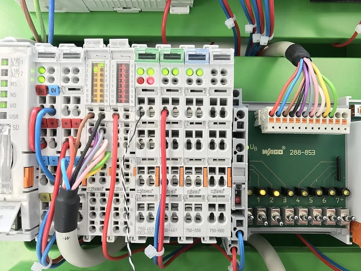 integrated data center automation blog header image controls board