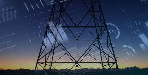 Energy broker blog photo power lines at dawn