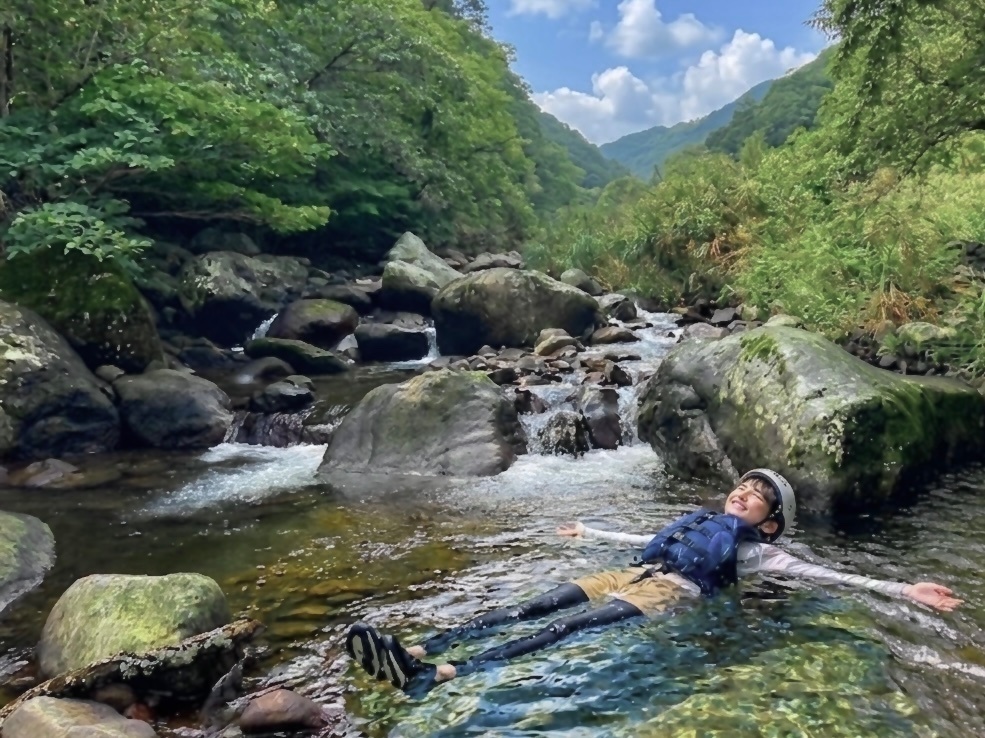 湯河原・リバートレッキング・沢散歩