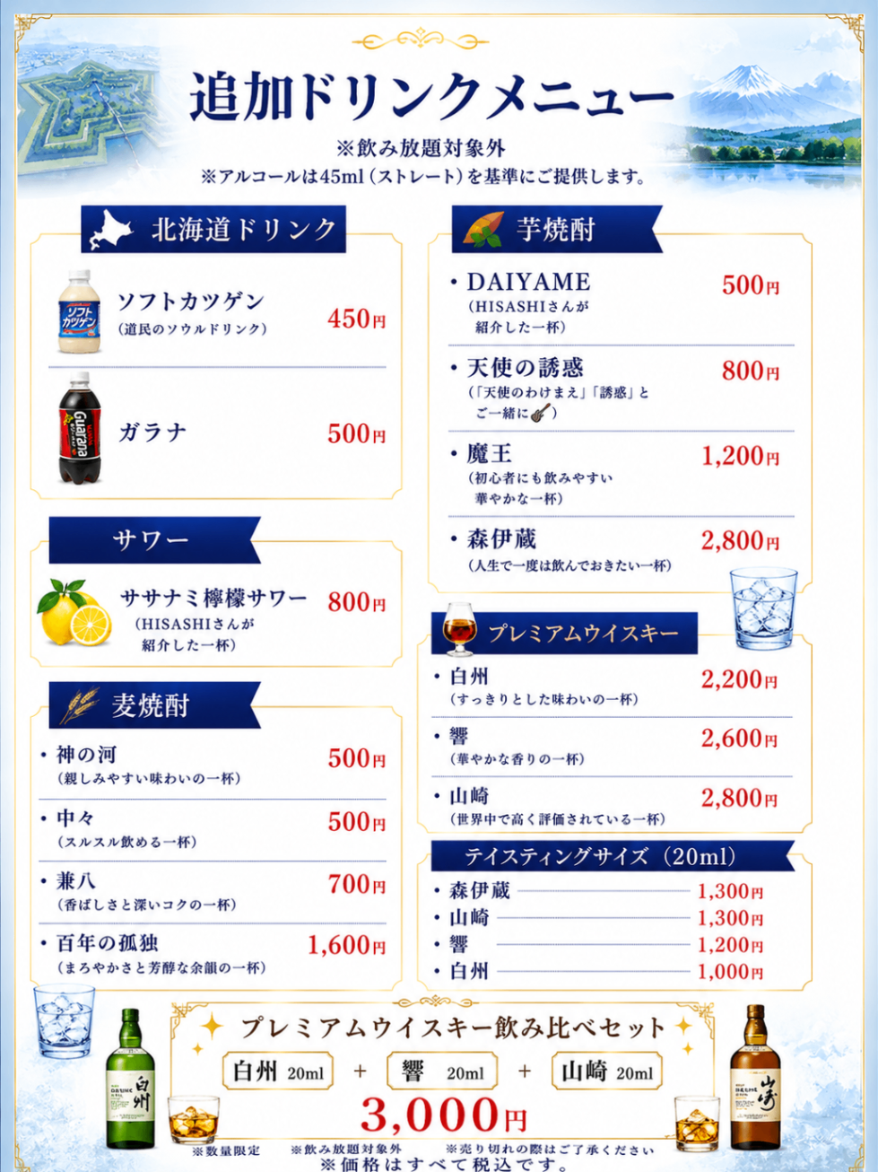 GLAY BARハッピースウィング名古屋