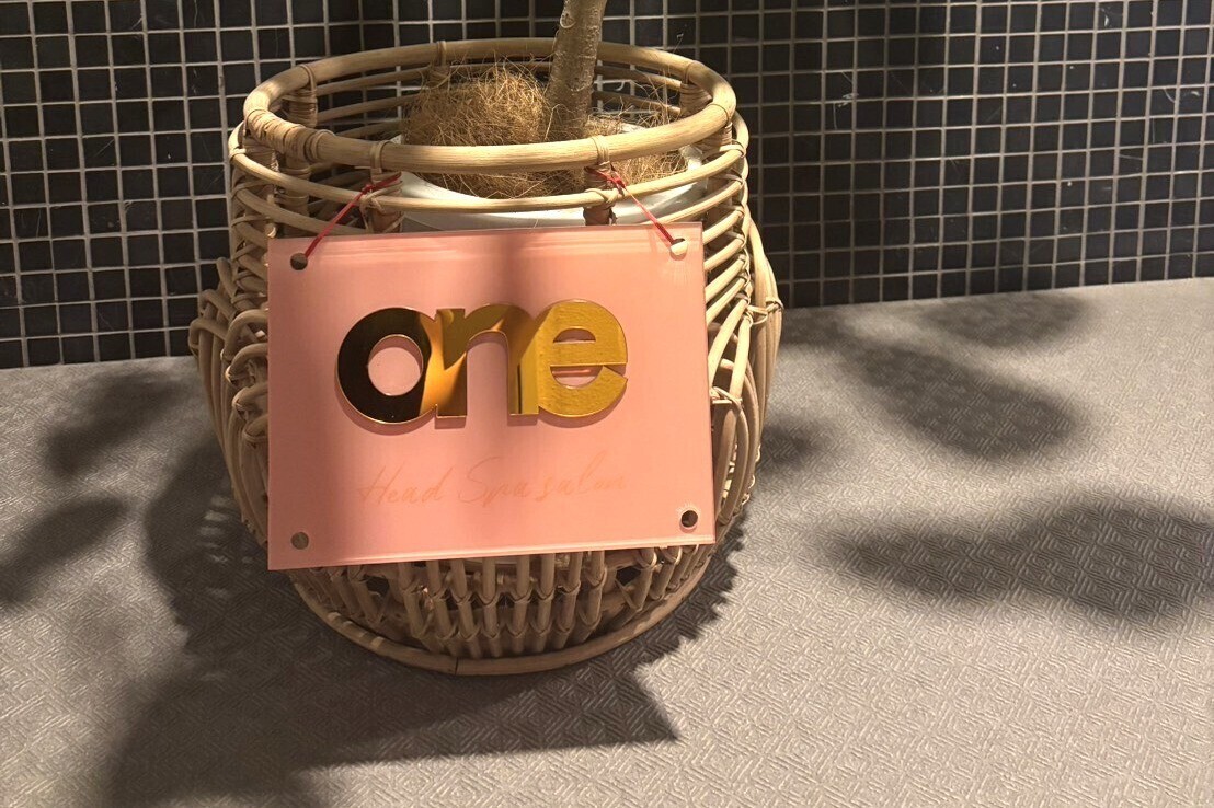 one
