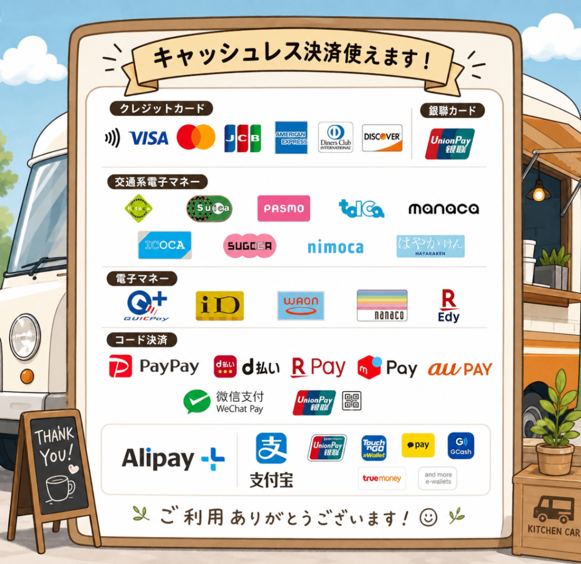 米粉くまやき 新潟　キッチンカー
