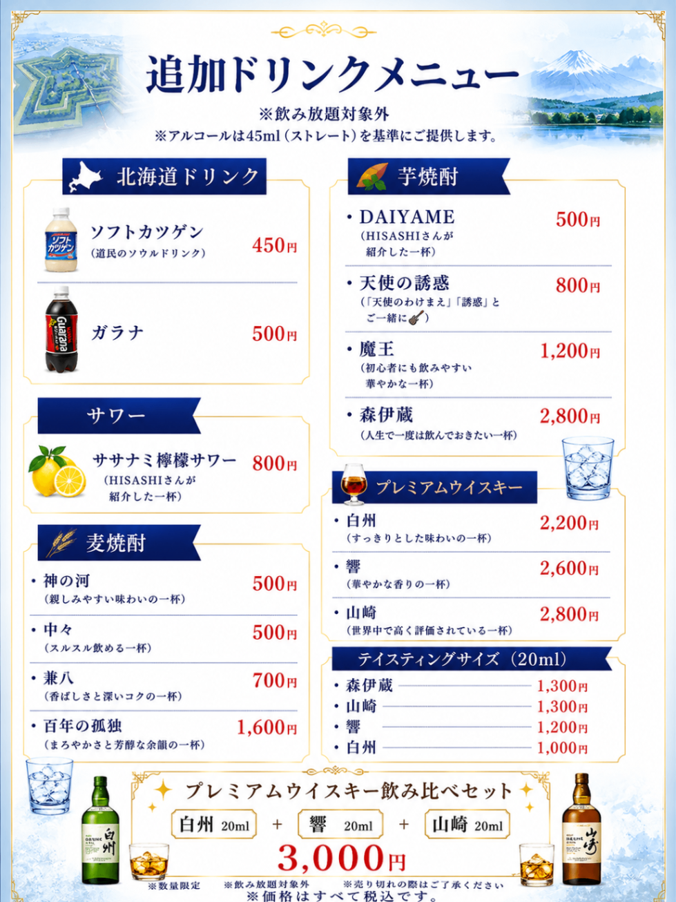 GLAY BARハッピースウィング名古屋