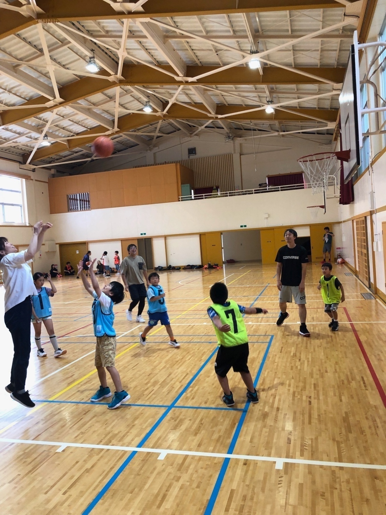 🏀プレイフルバスケット教室　新通小