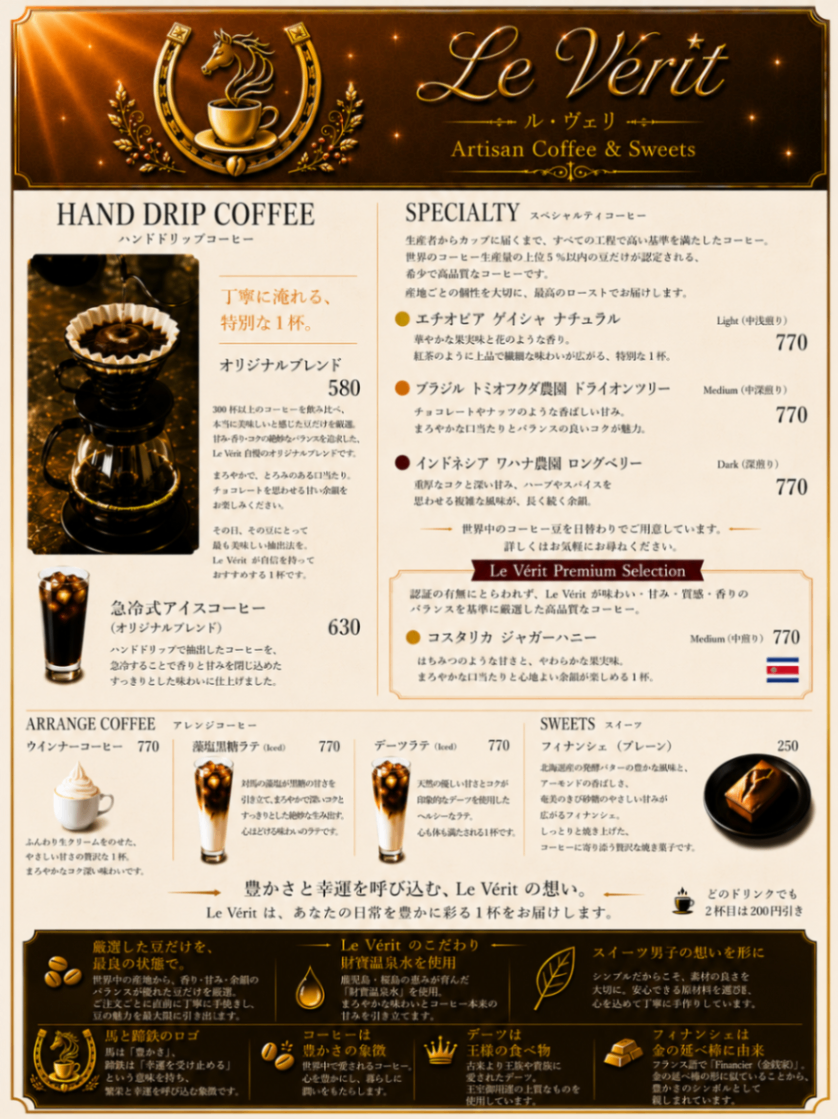 Le Vérit☕ル・ヴェリ　長崎カフェ