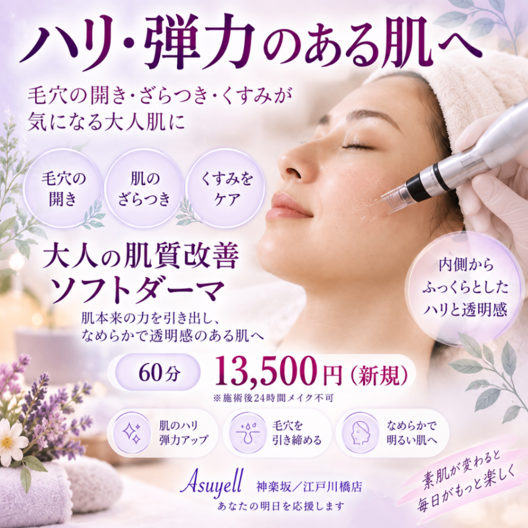 フェイシャルエステ アスエール 神楽坂