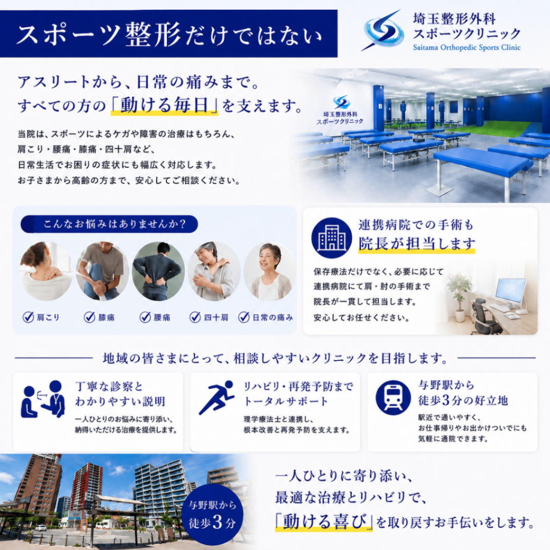 埼玉整形外科スポーツクリニック