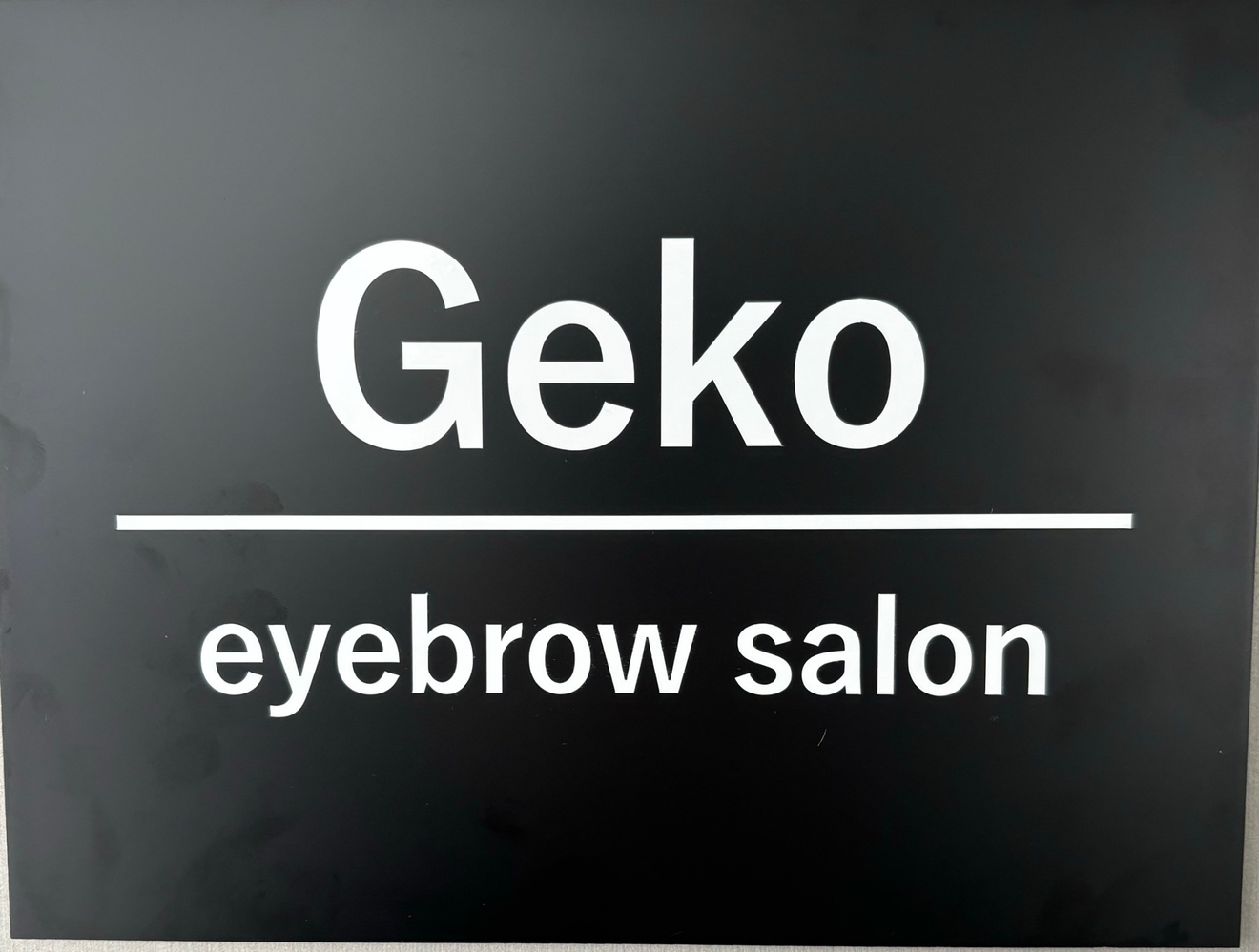 メンズ専門眉毛サロン Geko 越谷