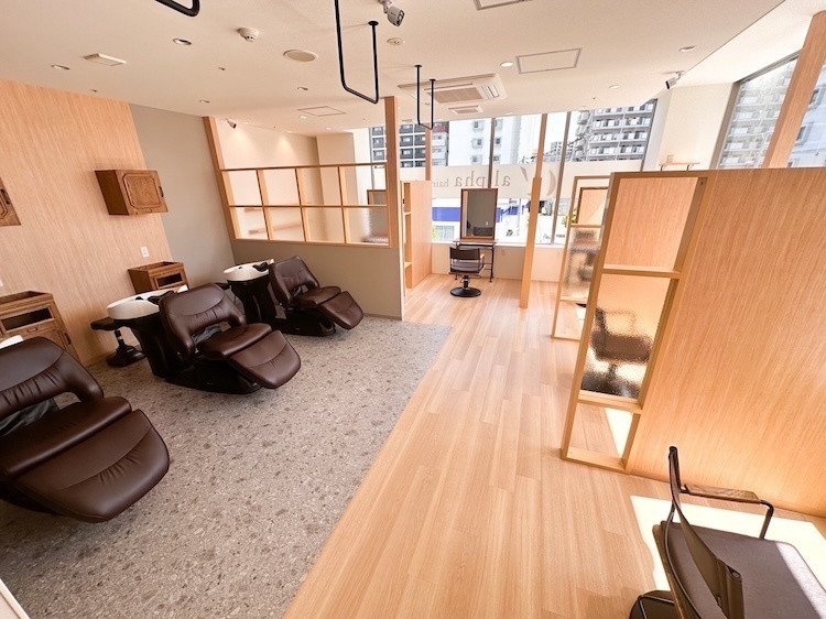 半個室型髪質改善アルファヘアサロン千早店