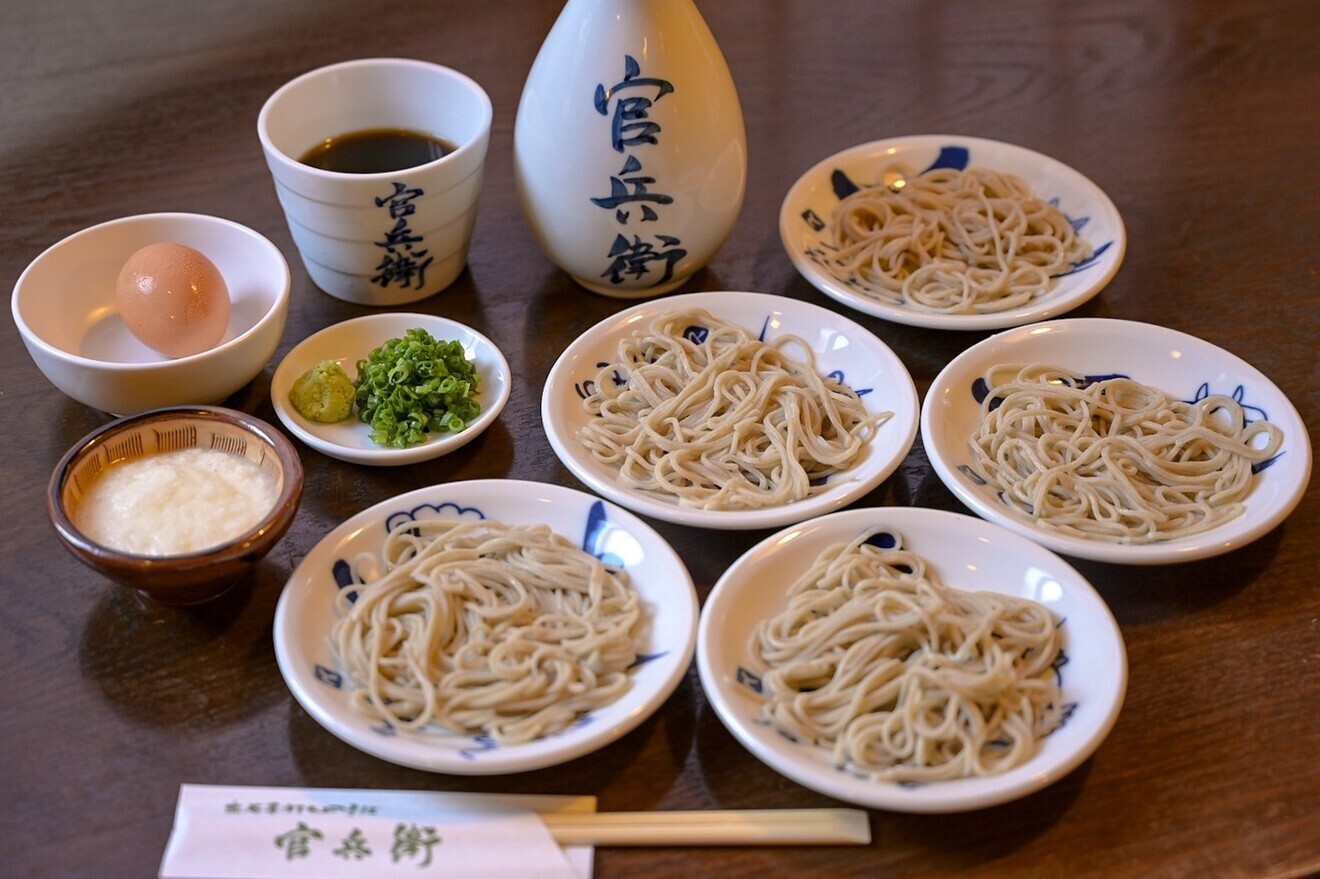 出石皿そば 官兵衛