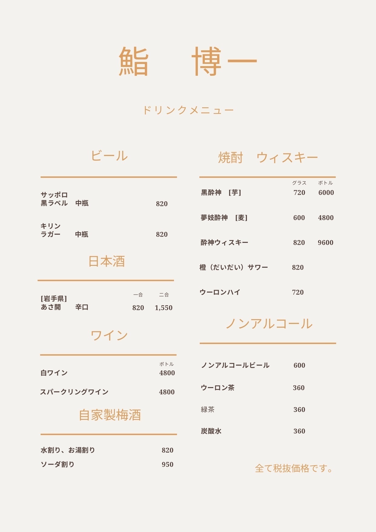 鮨　博一