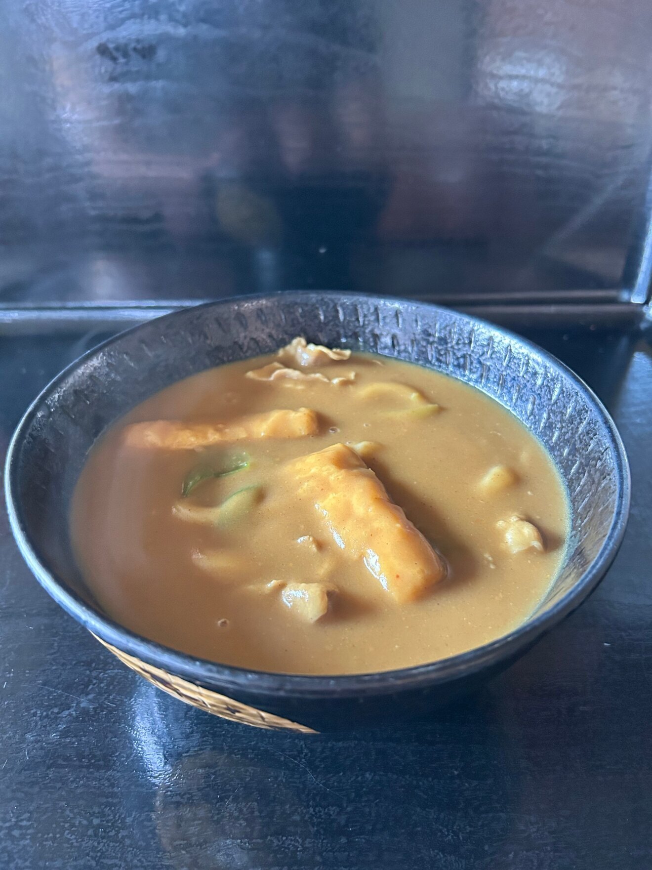めん処半二郎　カレーうどん/味噌カツ
