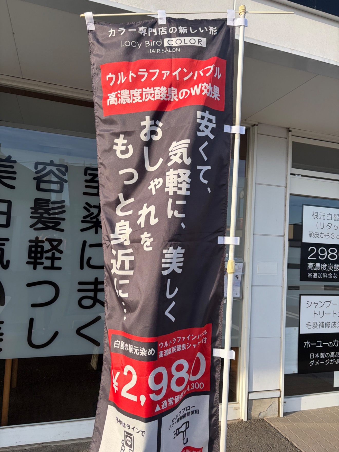 レイディバードカラーFG籠原店