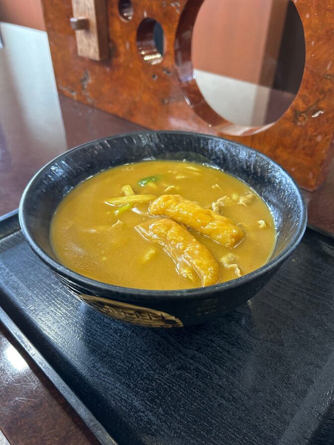 めん処半二郎　カレーうどん/味噌カツ