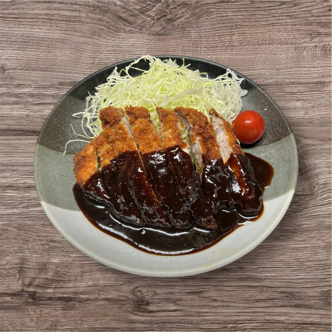 めん処半二郎　カレーうどん/味噌カツ