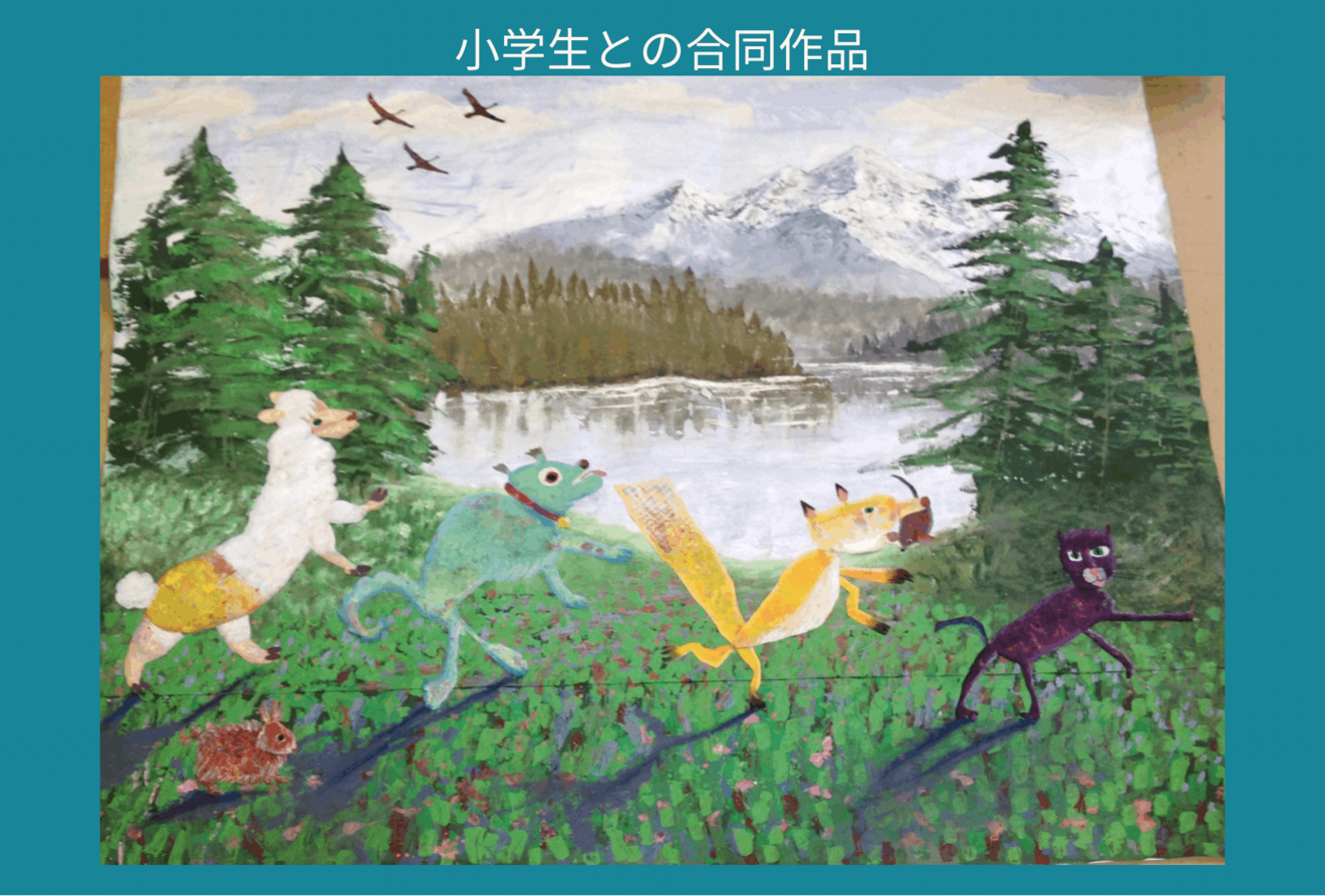 絵画教室🎨段原イオンモール4階