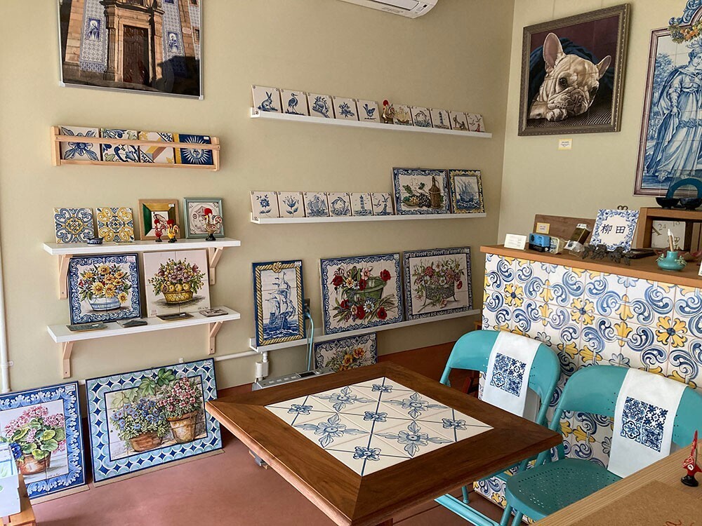 ポルトガルタイルのアズレージョピコ　京都