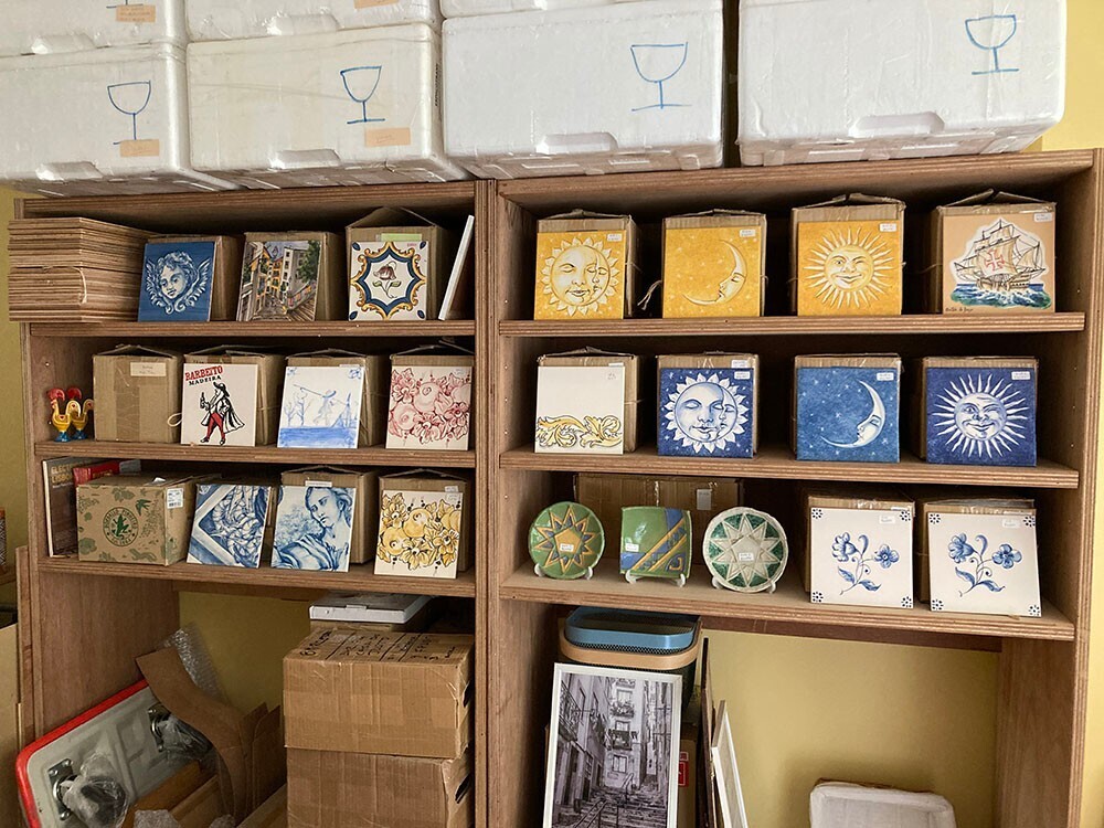 ポルトガルタイルのアズレージョピコ　京都