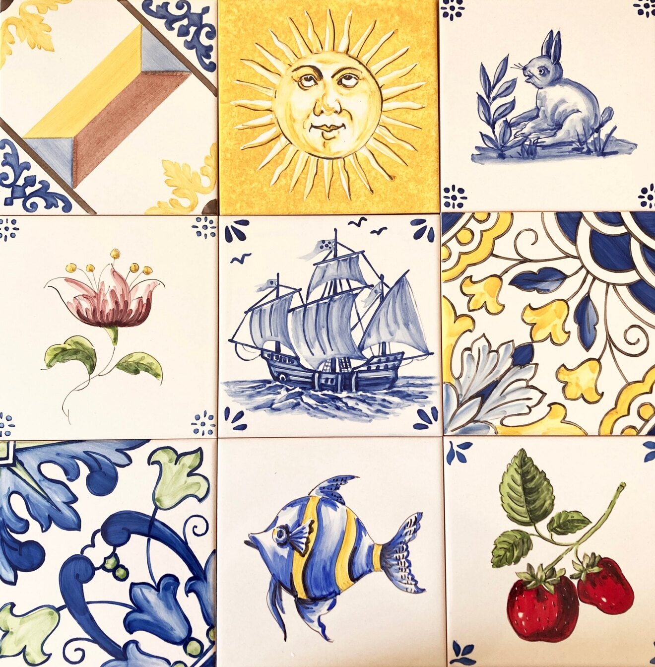 ポルトガルタイルのアズレージョピコ　京都