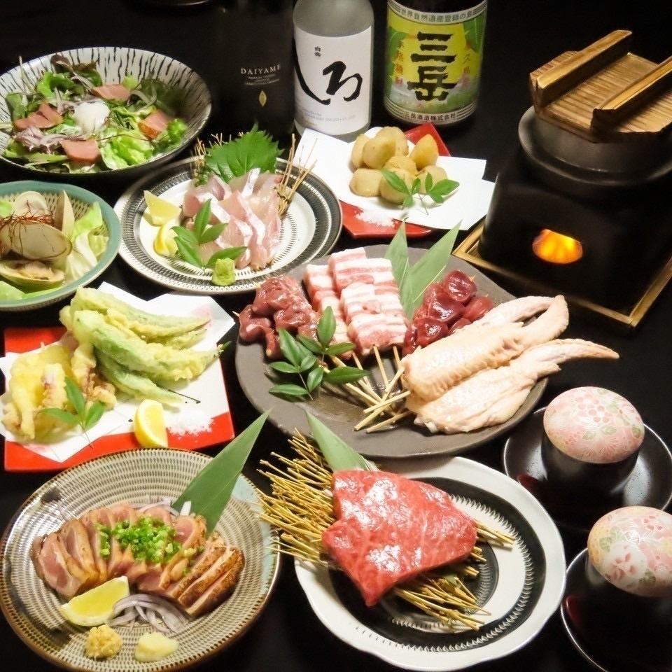 旬菜炭火焼　燎　かがりび