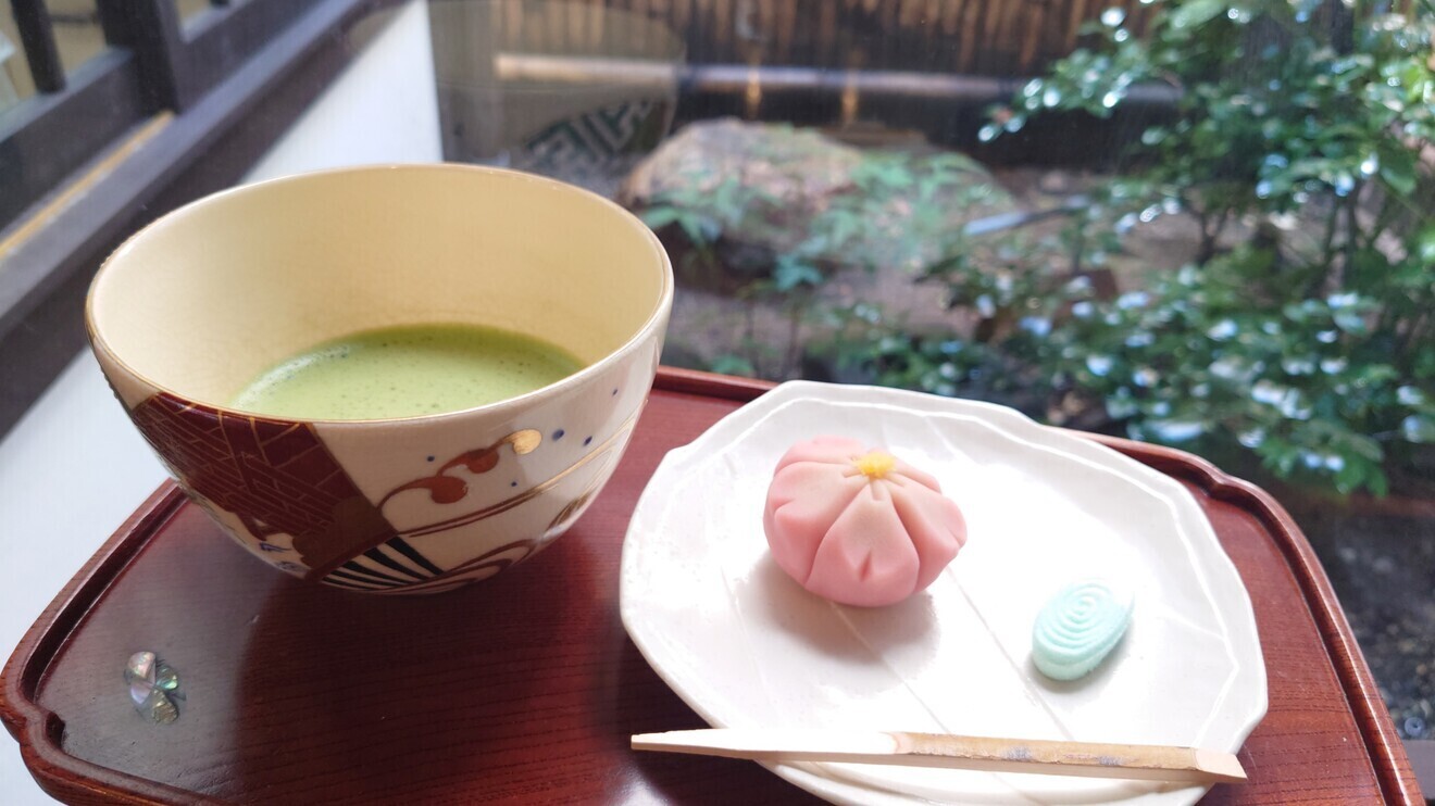 甘春堂 嵯峨野店 京都/和菓子