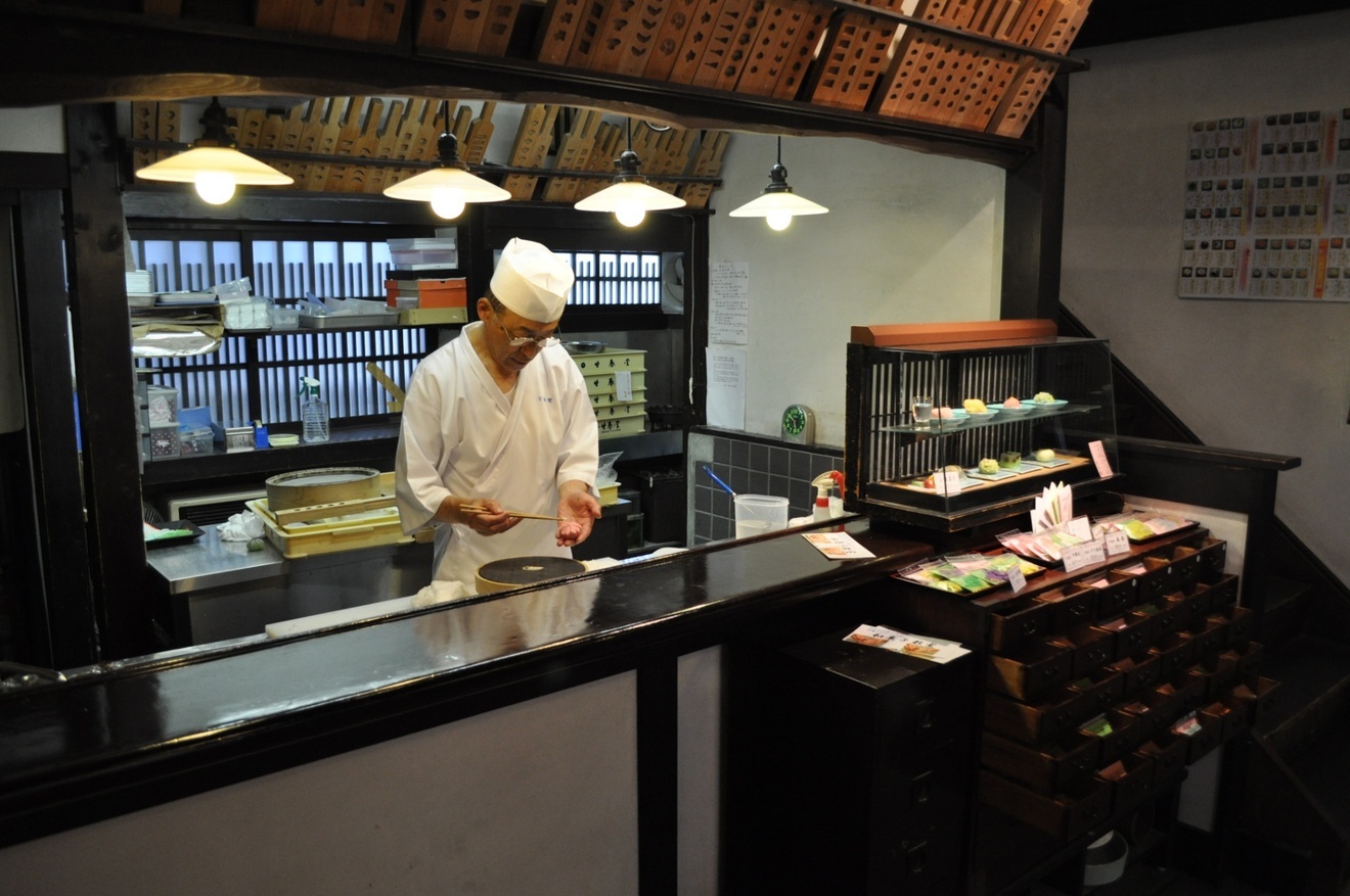 甘春堂 東店  京都/和菓子