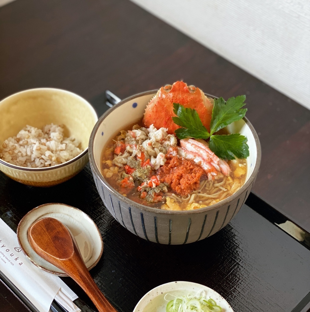 石臼挽き　そば蕎香（きょうか）