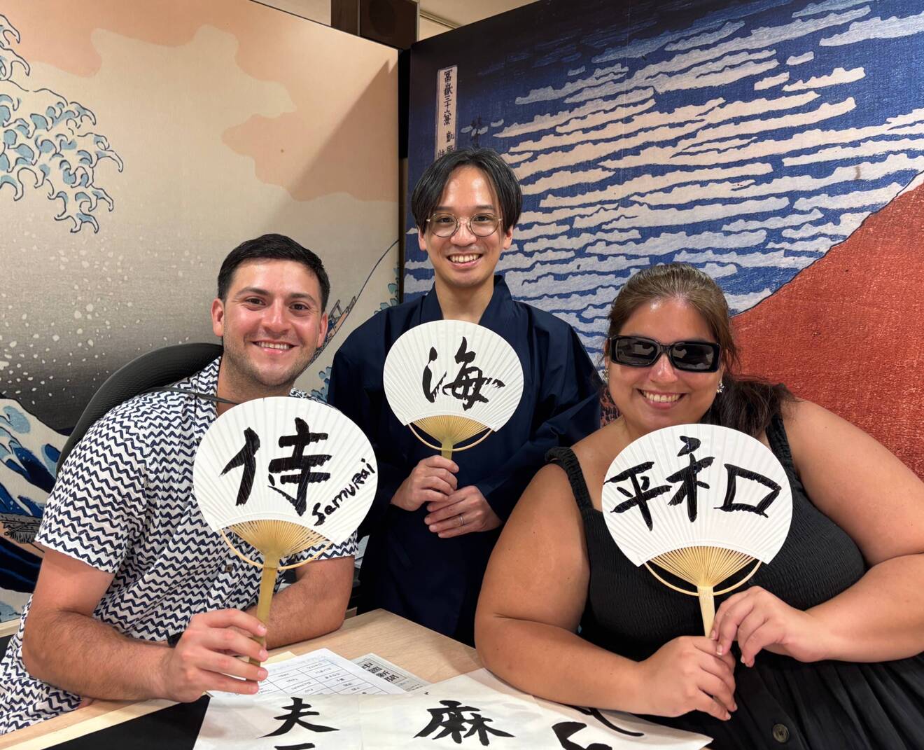 清水凌勢｜たくみ書道体験 【広島市】