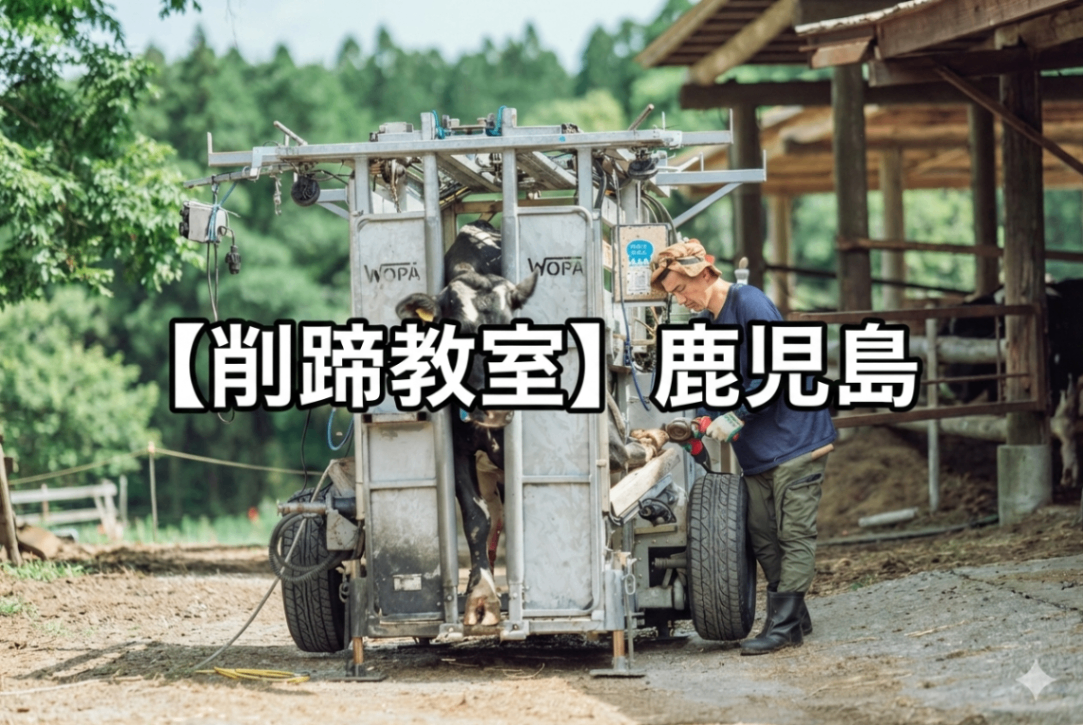削蹄教室🐮霧島削蹄所@鹿児島
