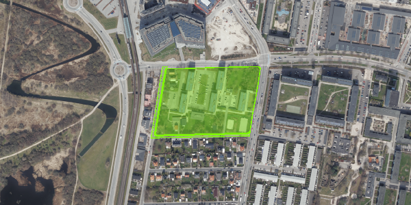 Matrikelkort Grønjordskollegiet 1, 5. 1621