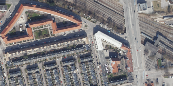 Matrikelkort Hornemansgade 39, 1. 