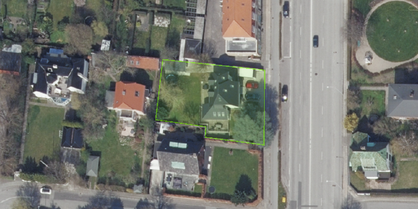 Matrikelkort Bernstorffsvej 13