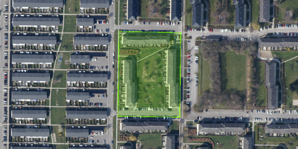 Matrikelkort Rønnevangshusene 27, st. mf