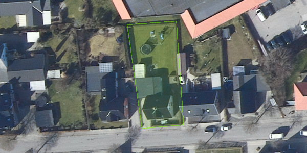 Matrikelkort Tværvejen 10