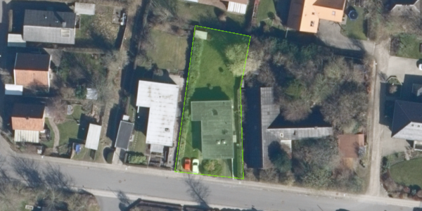 Matrikelkort Langgade 25