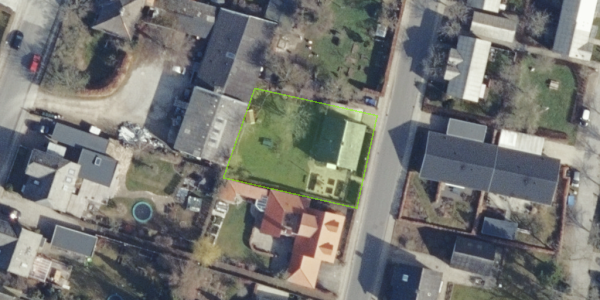 Matrikelkort Fredensgade 25