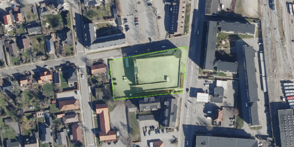 Matrikelkort Banegårdsgade 18