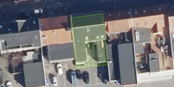 Matrikelkort Rosensgade 13, st. 