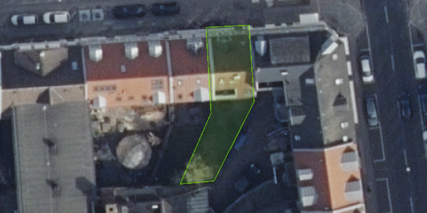 Matrikelkort Brammersgade 12, 1. 