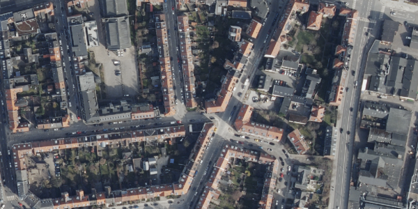 Matrikelkort Brammersgade 45, 3. tv