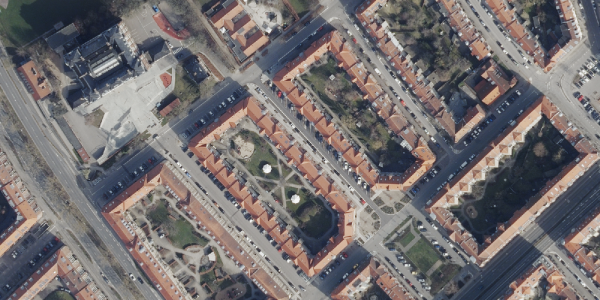 Matrikelkort Gerlachsgade 7, 1. tv