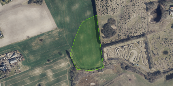 Matrikelkort Hinnedrupvej 13