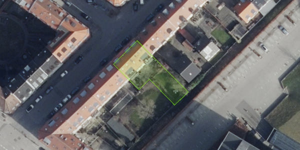 Matrikelkort Marstrandsgade 25, 2. tv