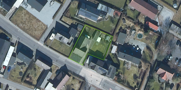 Matrikelkort Jyllensgade 21