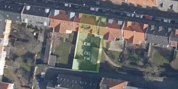 Matrikelkort Istedgade 21, 1. th