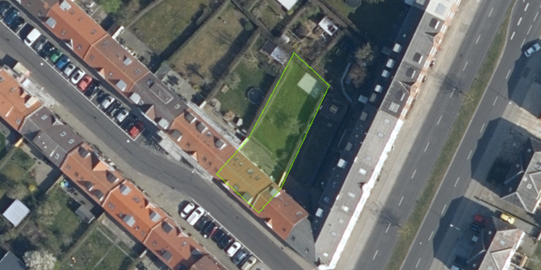 Matrikelkort Sverigesgade 13, 1. th